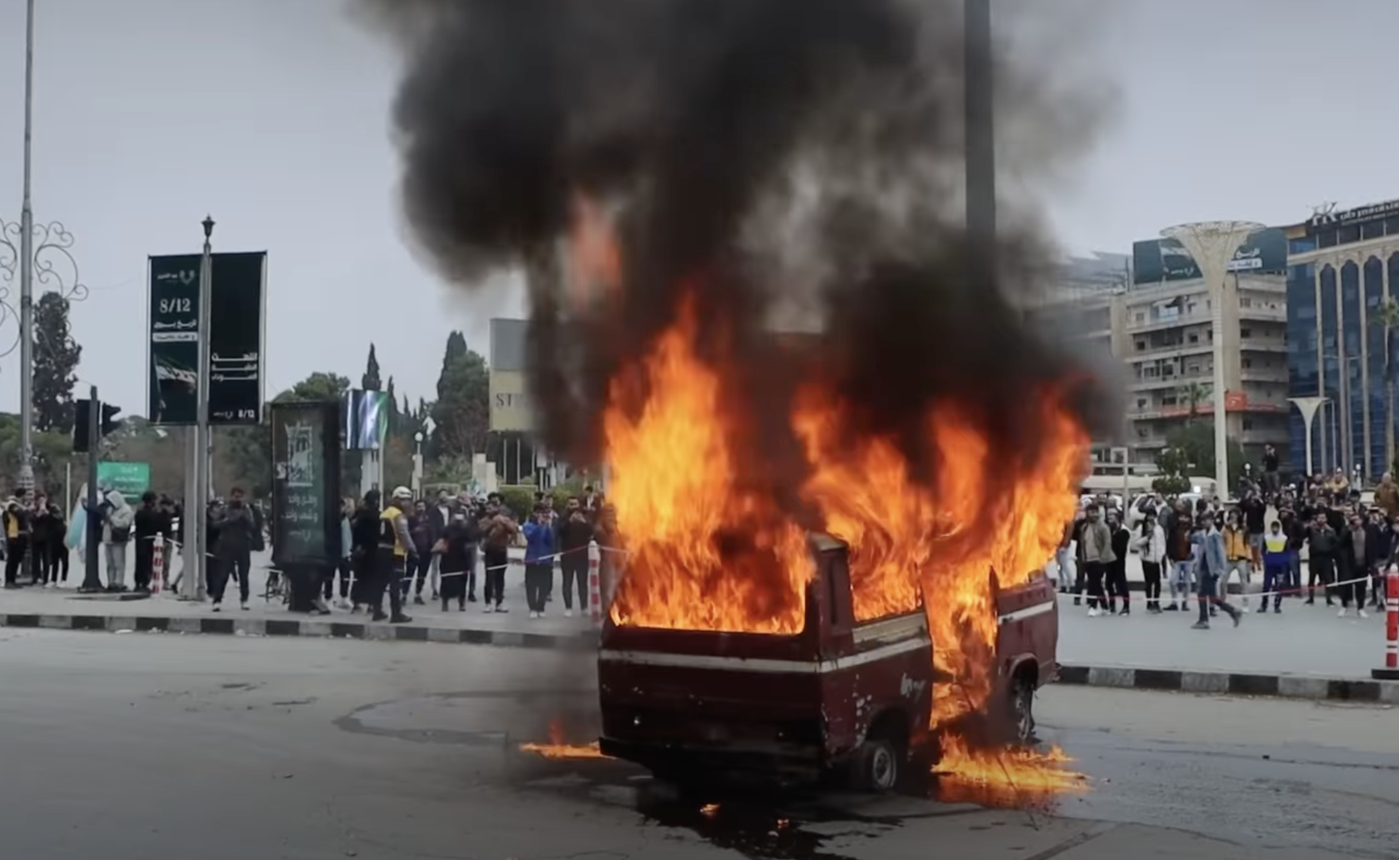 ما حقيقة وقوع انفجار في ساحة سعد الله الجابري وسط حلب؟
