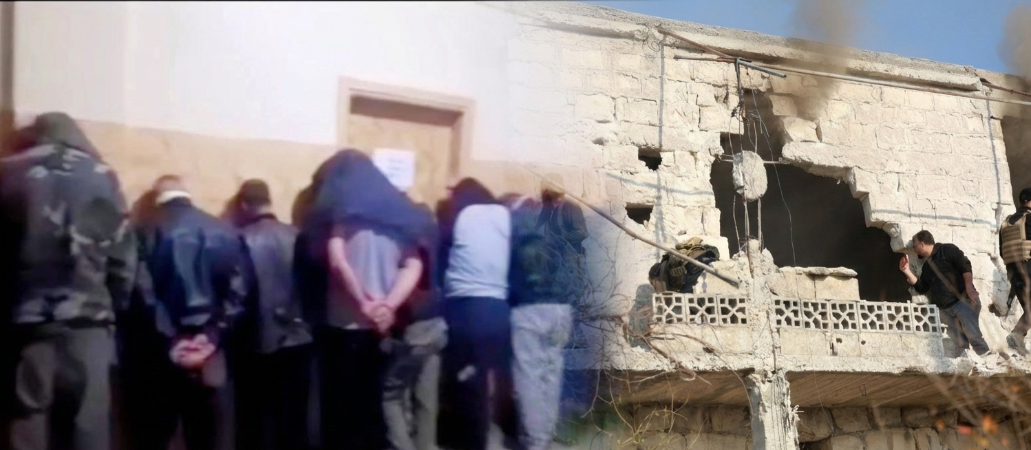 هذه الصورة ليست لمطلوبين قبض عليهم في بعبدة بريف جبلة 