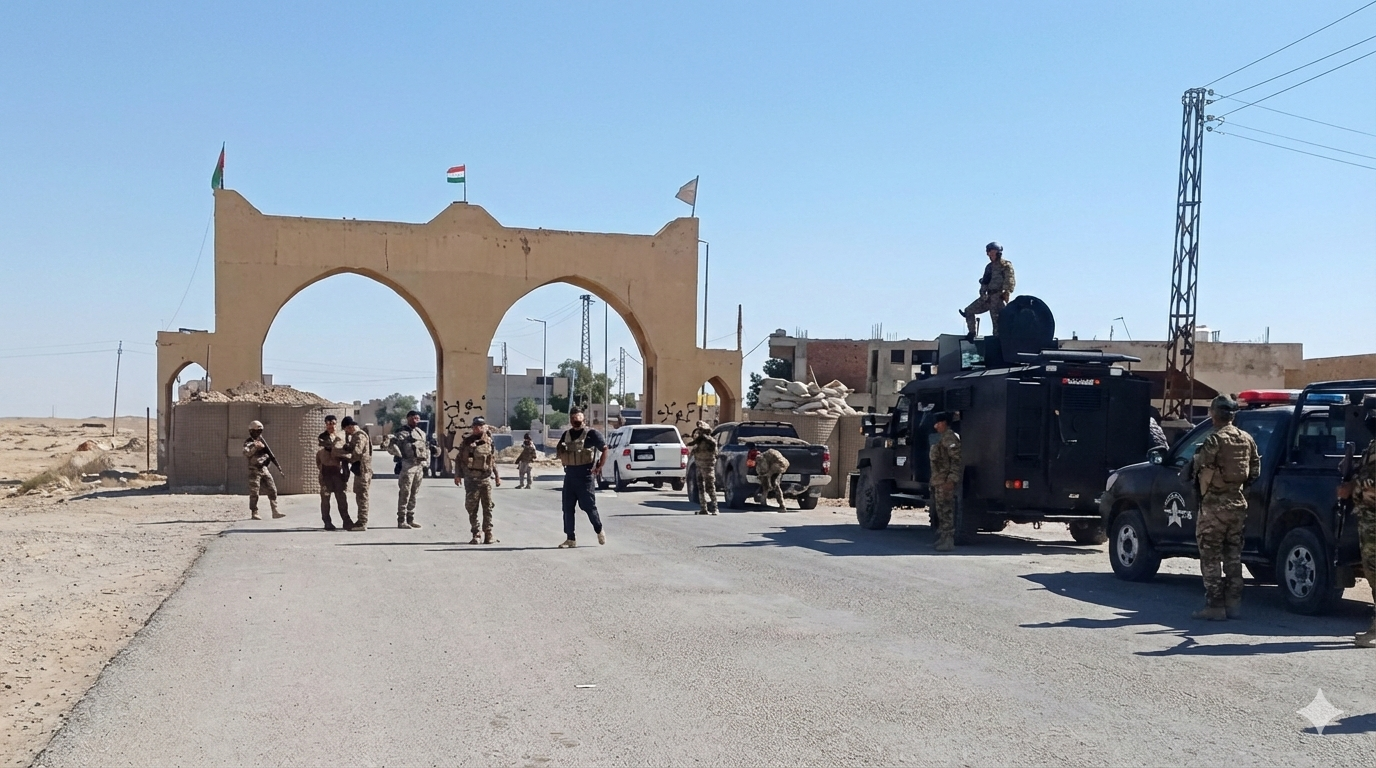 هل يُظهر المقطع وصول تعزيزات "جديدة" لقسد نحو دير حافر ومسكنة؟