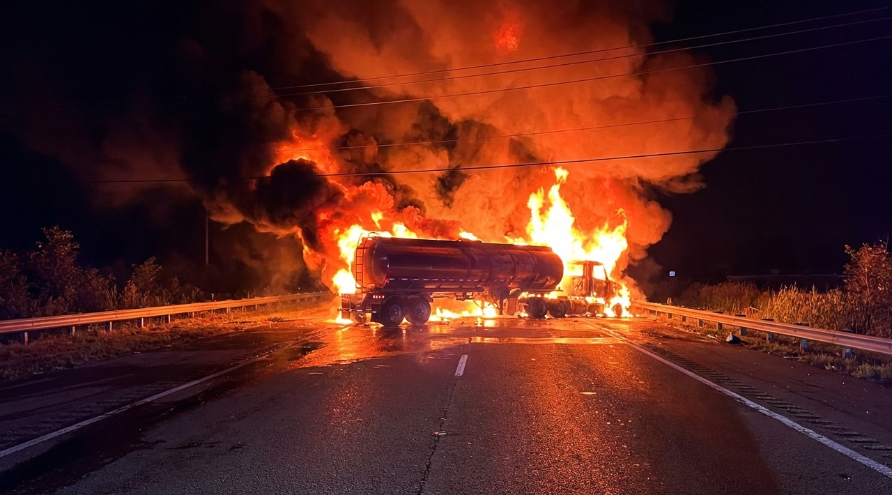 ما حقيقة استهداف مجهولين لصهريج نفط تابع لقسد بريف الحسكة؟