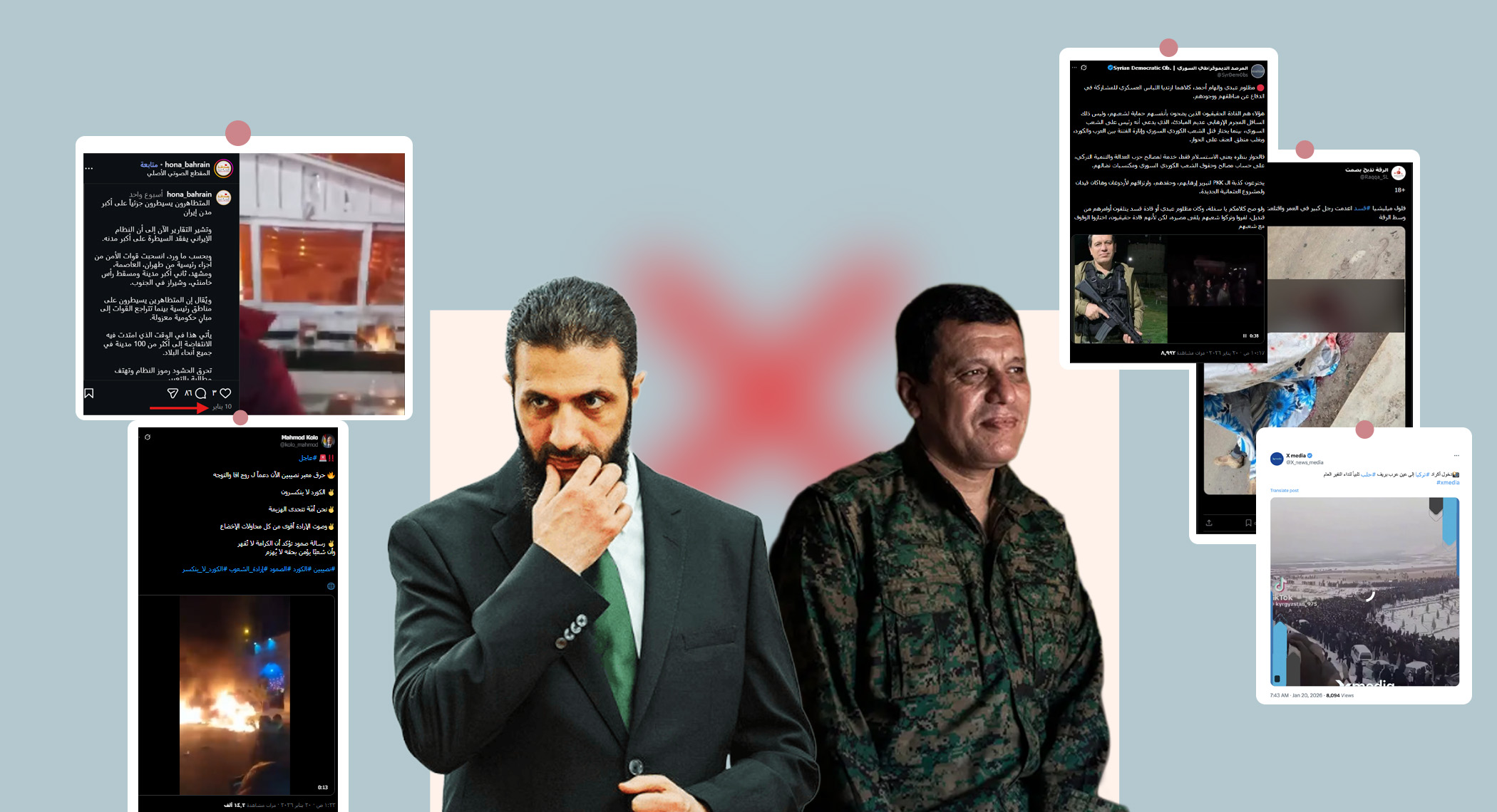 ادعاءات مضللة عقب فشل الاتفاق بين الحكومة السورية وقسد