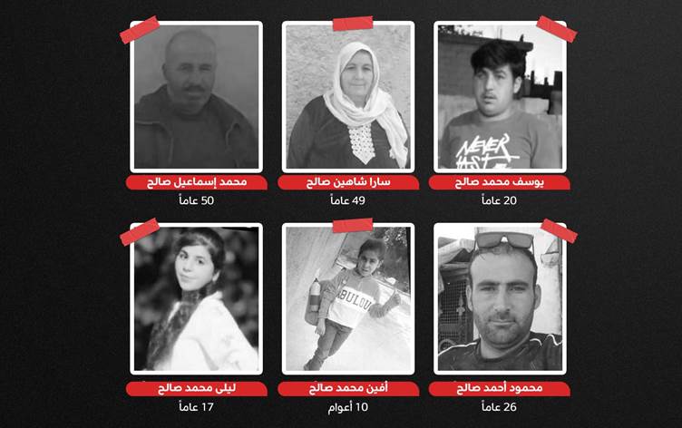 رحلة الموت بدأت من الرقة.. ماذا حدث لعائلة "صالح" عند مفترق طرق "أبو خشب"؟