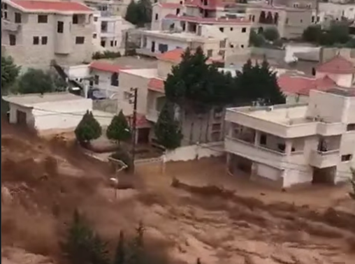 هذا الفيديو ليس من السيول في محافظة إدلب