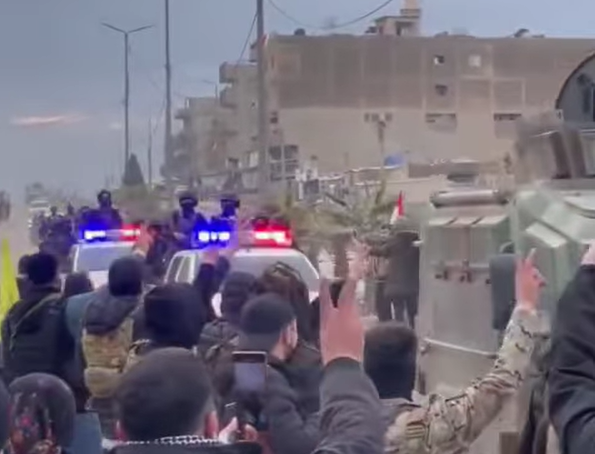 هذا الفيديو لا يوثق دخول الجيش السوري للحسكة رسمياً