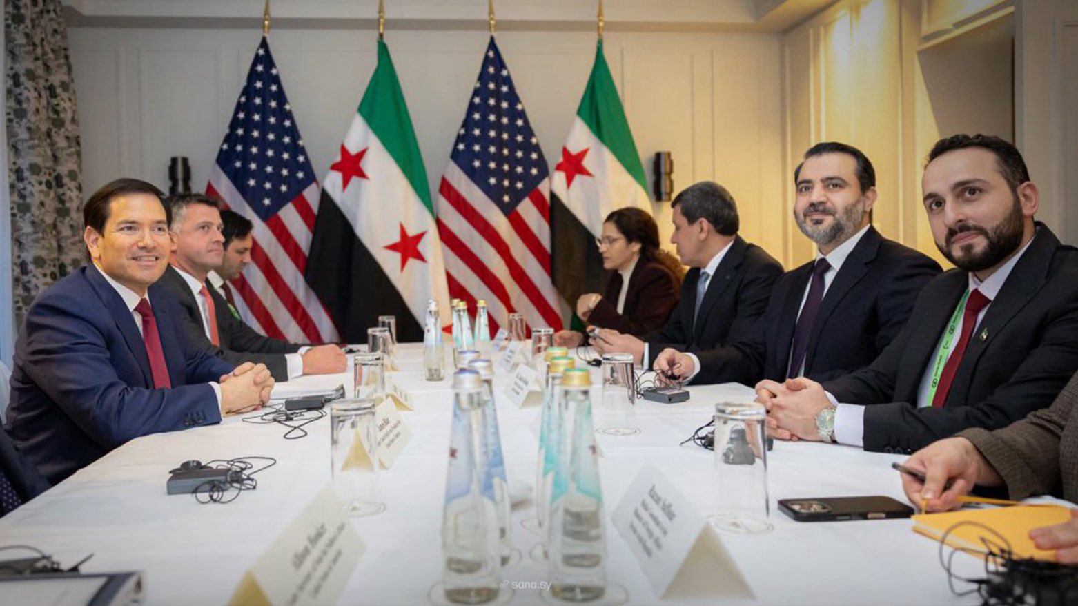 اجتماع أميركي–سوري خلال مؤتمر ميونخ يجمع الشيباني وعبدي