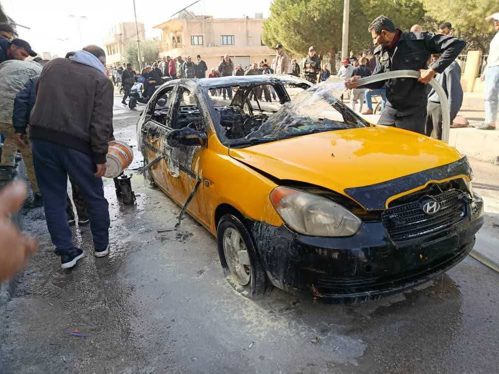 مقتل شابين بانفجار سيارة محمّلة بالذخائر في ريف السويداء الجنوبي