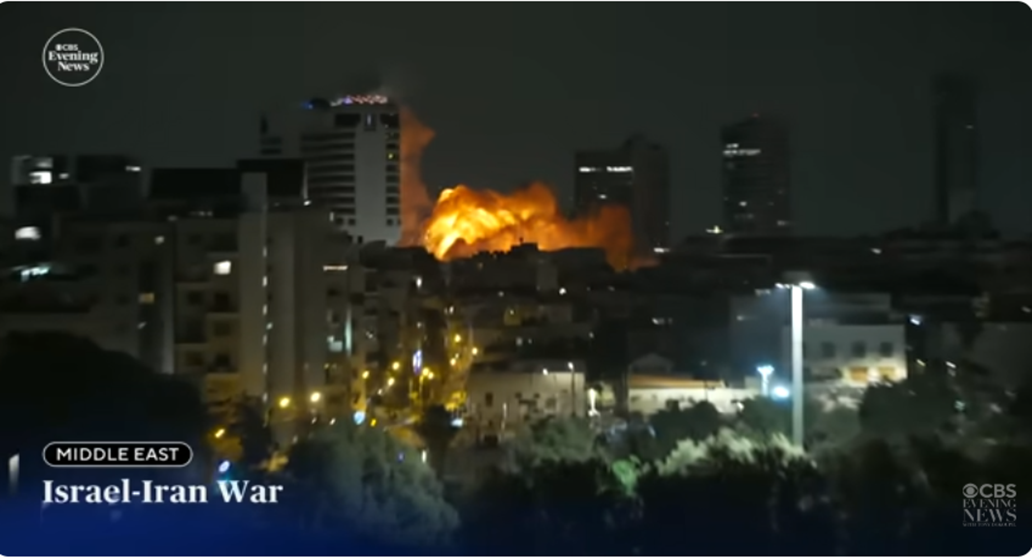 هذا الفيديو قديم ولا يوثق قصفاً حديثاً على تل أبيب