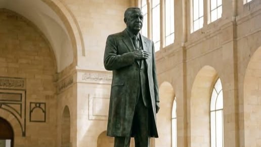 ما حقيقة وجود تمثال للرئيس التركي في متحف دمشق الوطني؟