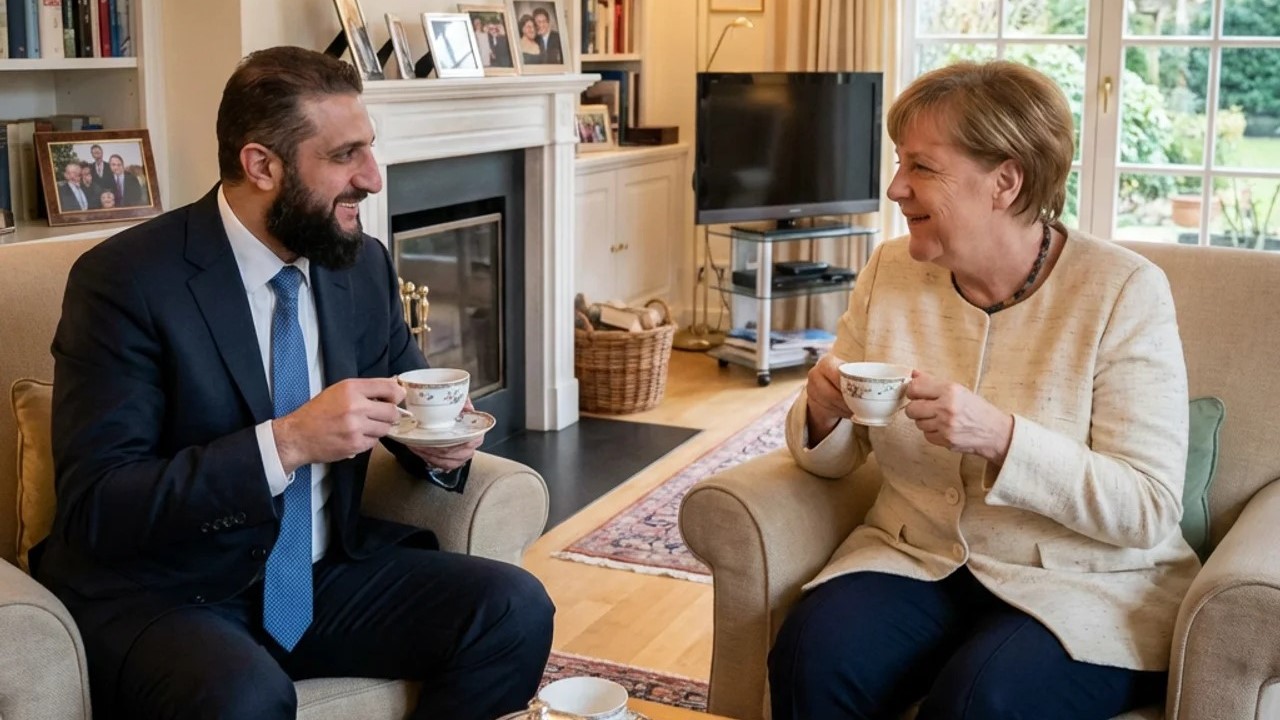 هل زار الرئيس الشرع منزل ميركل في ألمانيا؟