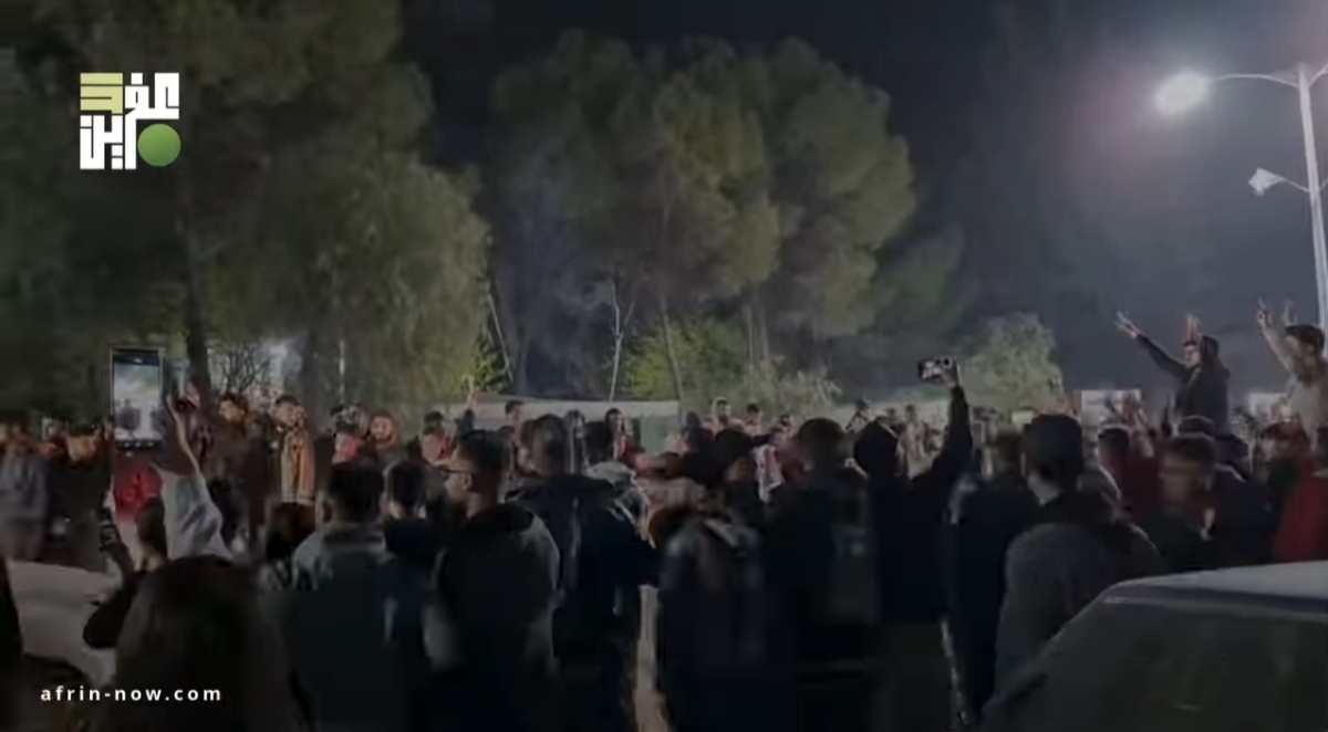 وصول قافلة جديدة من مهجري عفرين وسط استقبال شعبي