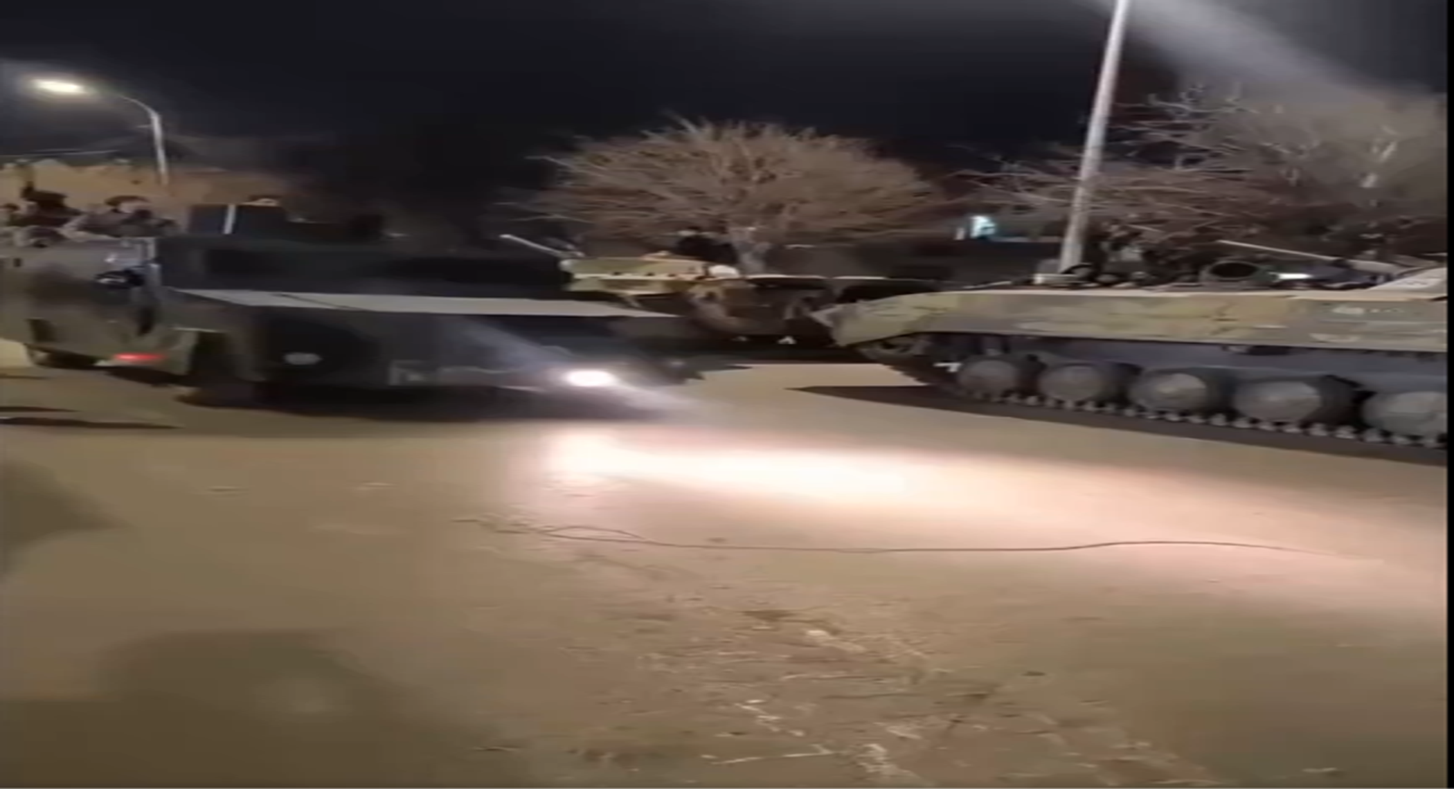 هذا الفيديو ليس لتحشدات للجيش السوري على الحدود مع العراق