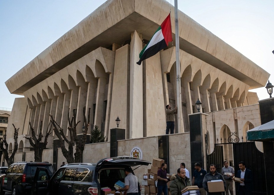 ما حقيقة إغلاق سفارة الإمارات في دمشق؟