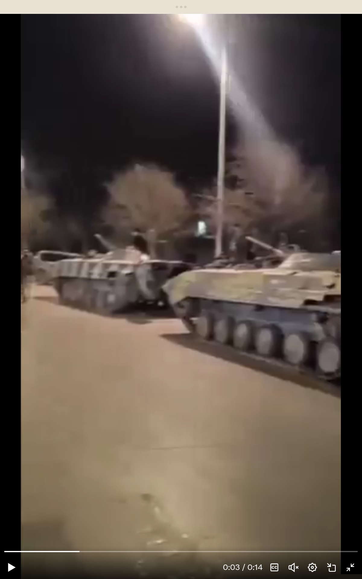 هذا الفيديو ليس لتحشدات للجيش السوري على الحدود مع العراق