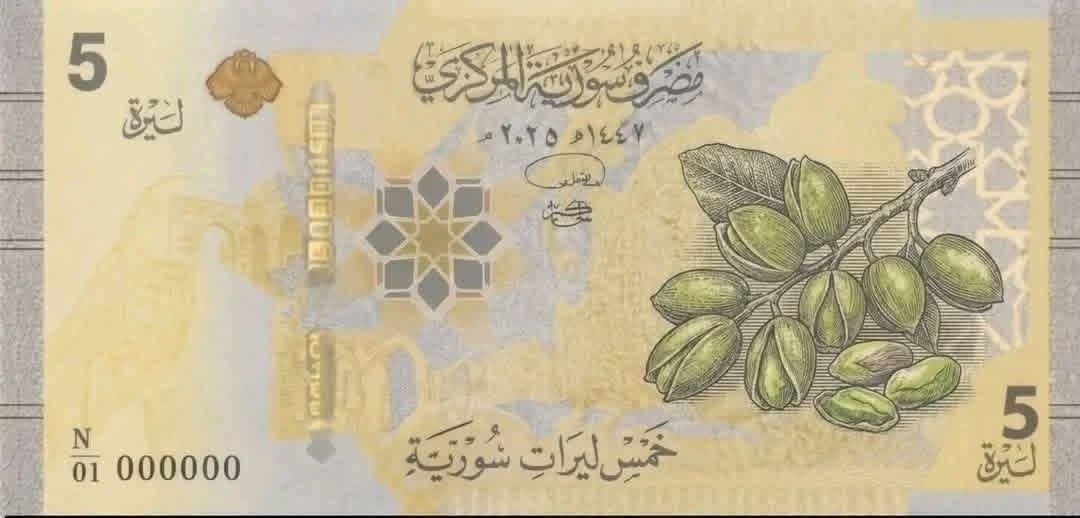 هل طرح المصرف المركزي فئة 5 ليرات سورية؟