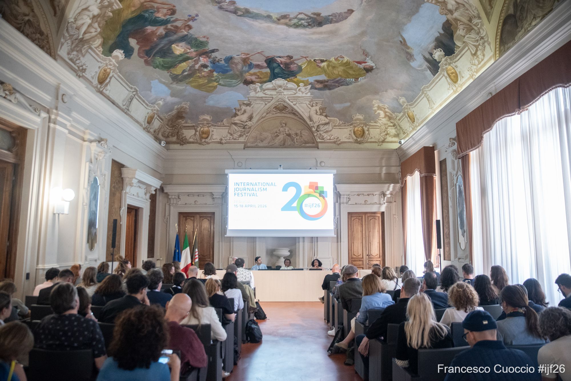 تأكد تشارك في مهرجان بيروجيا الدولي للصحافة 2026