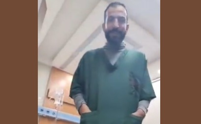 الناشط الظاهر بلقاء مع بتول علوش لم يتنكر بزي طبيب بأحداث السويداء