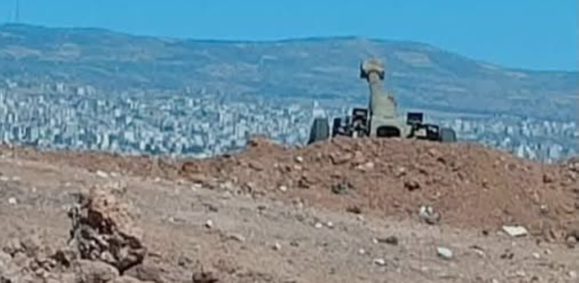 هذه الصورة لا توثق مدفع استهدف مدينة السويداء حديثاً