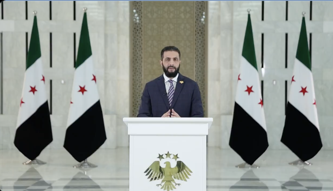 فيديو قديم للشرع يُعاد تداوله على أنه رسالة بشأن التصعيد الإسرائيلي