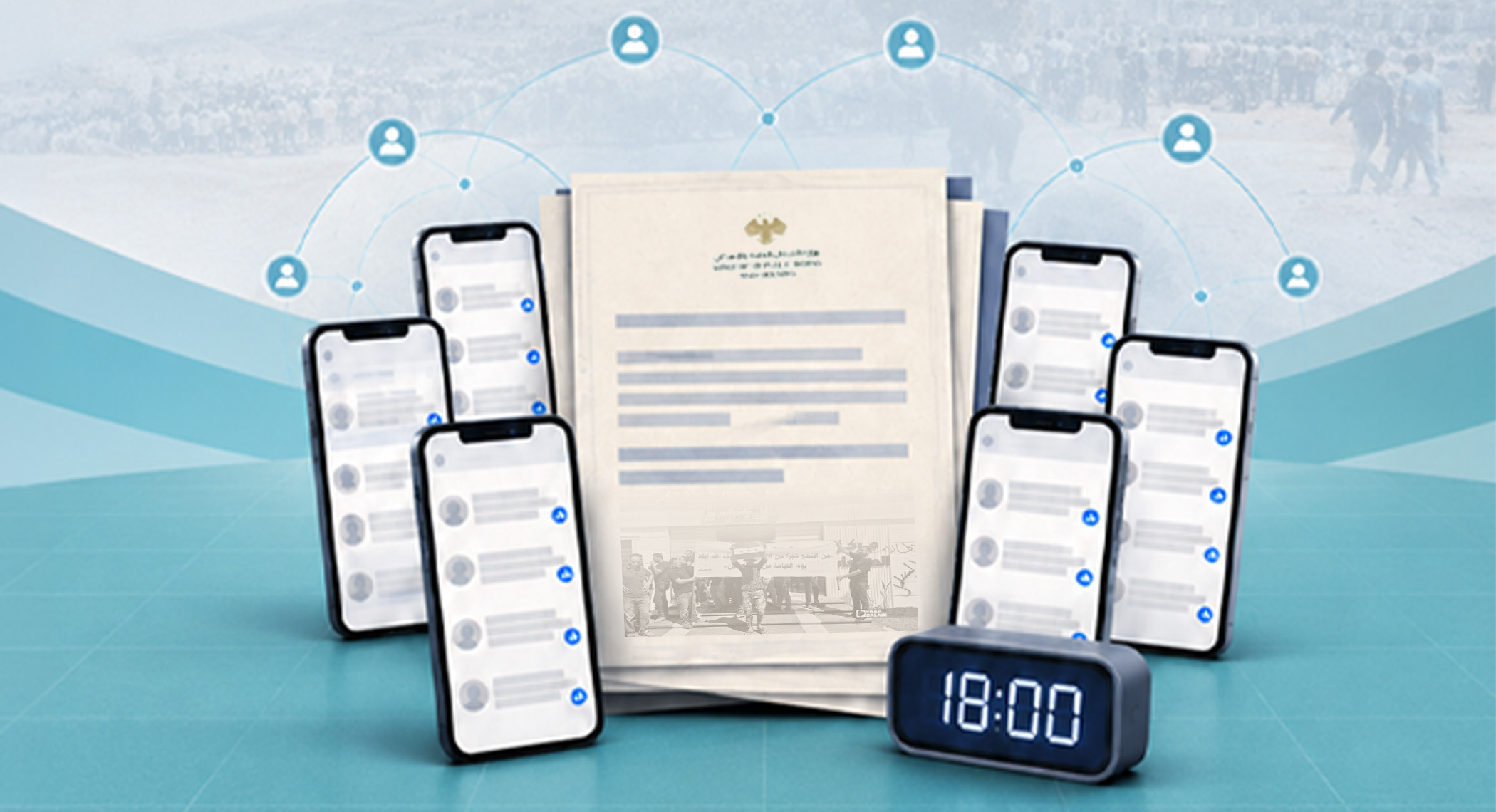 بصيغ متطابقة وحسابات حديثة: كيف هُندِس التأييد لبيان استملاك الأراضي؟