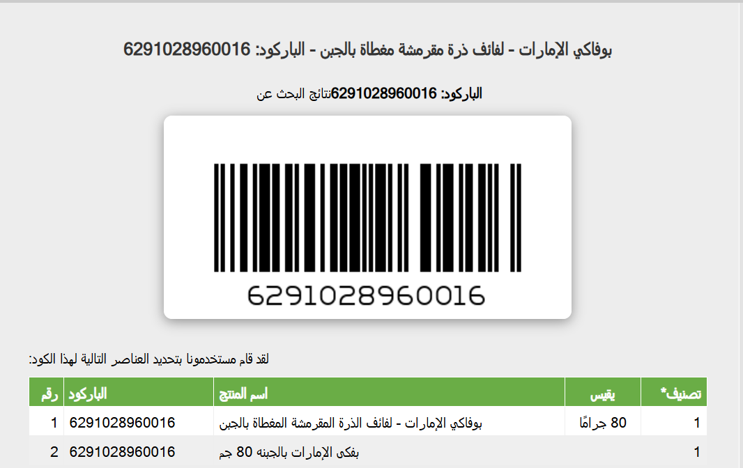تطابق الباركود مع قادة البيانات العالمية