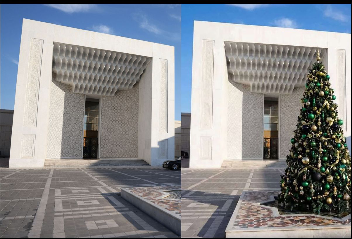 المطابقة بين الصورة المفبركة والصورة الحقيقية