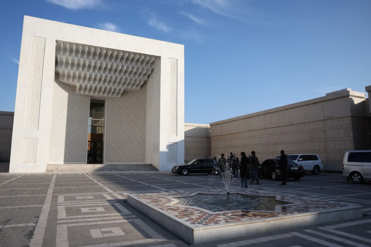 الصورة الحقيقية ملتقطة بواسطة AFP بتاريخ 3 كانون الثاني/يناير 2025