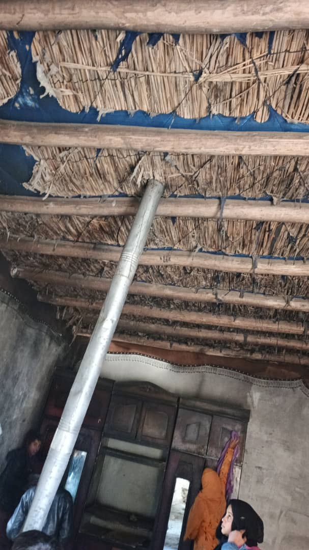 الغرفة التي اندلع بها الحريق