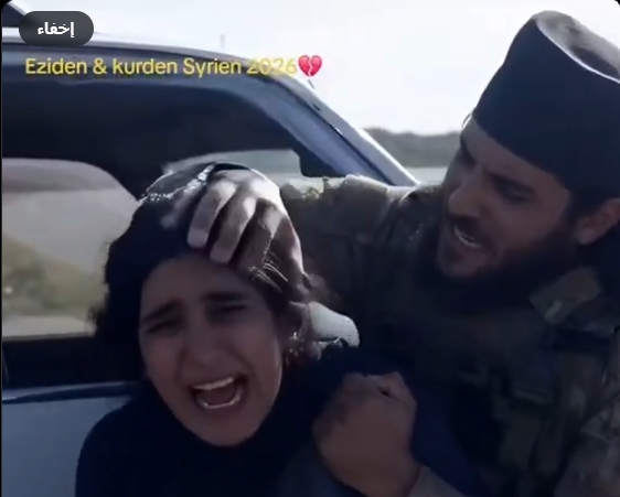 لقطة من الفيديو المتداول