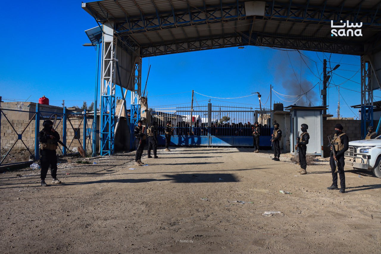 انتشار الأمن الداخلي في مخيم الهول