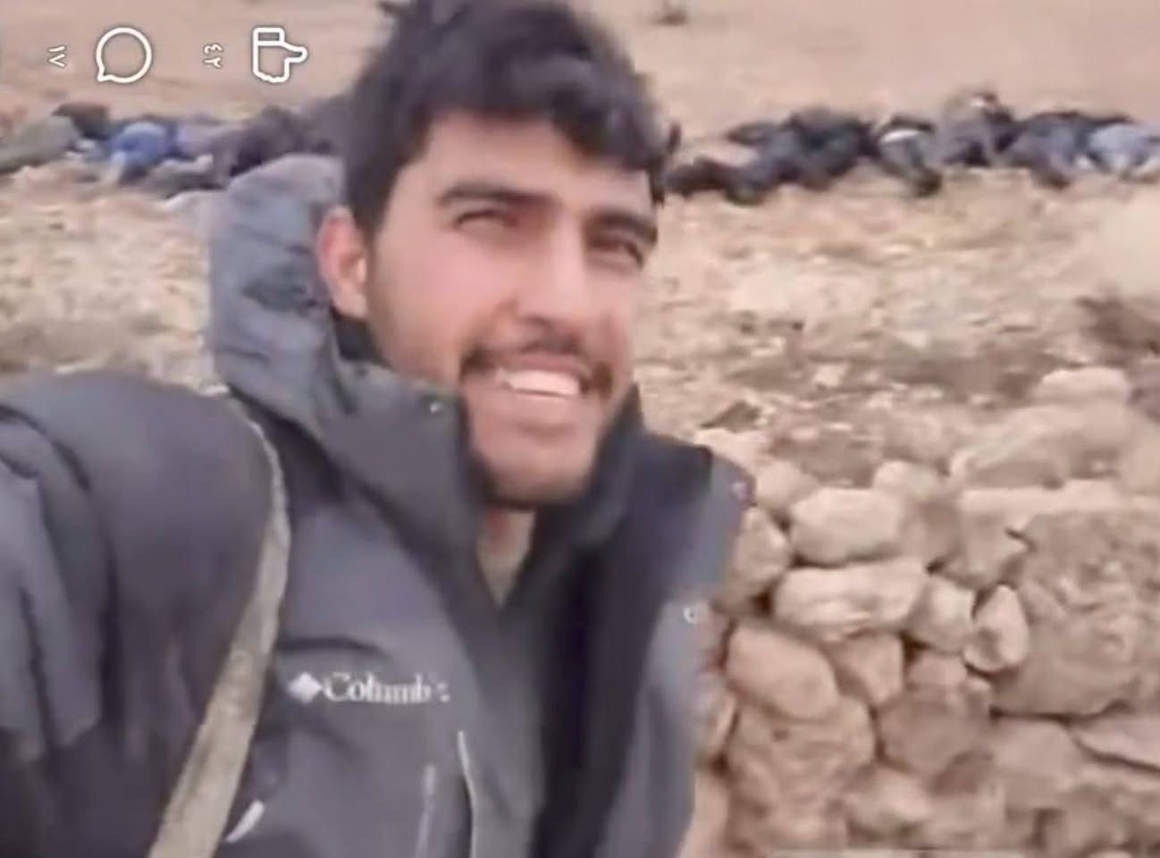 شخص يُشتبه بضلوعه في تنفيذ الانتهاك