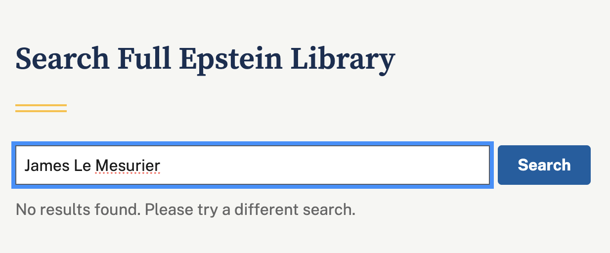 لا يوجد أي نتائج مرتبطة بـ&nbsp;James Le Mesurier