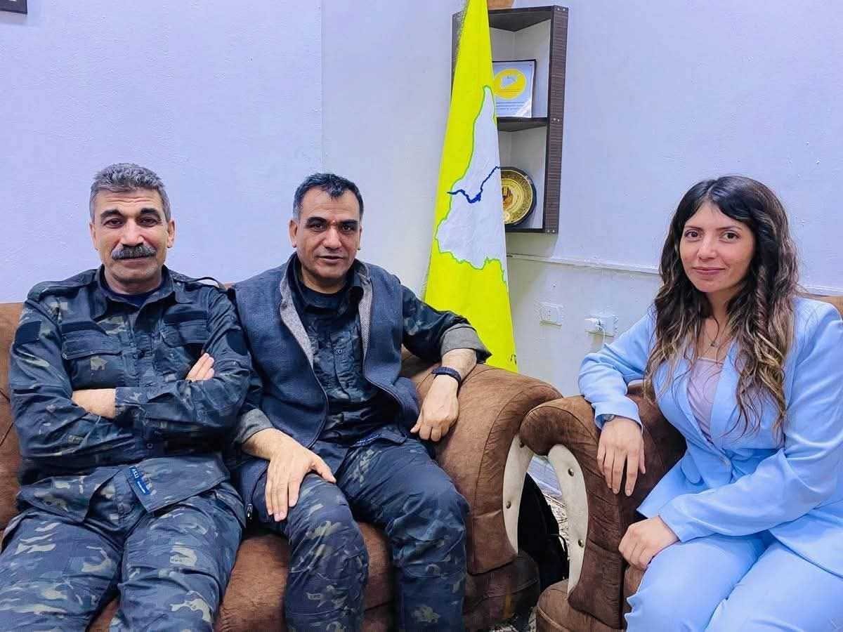 الصورة التي ظهر فيها&nbsp; سيبان حمو مع محمود برخودان