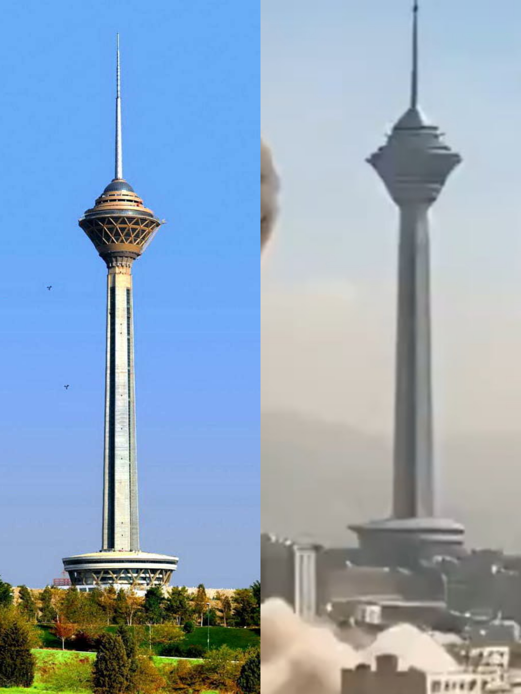 أخطاء في شكل ولون برج ميلاد