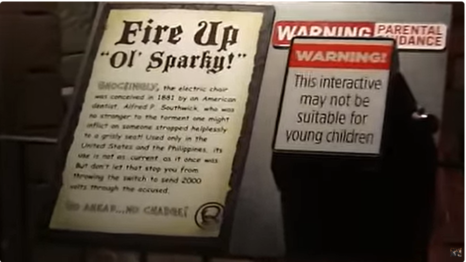 صورة اللافتة في الفيديو.