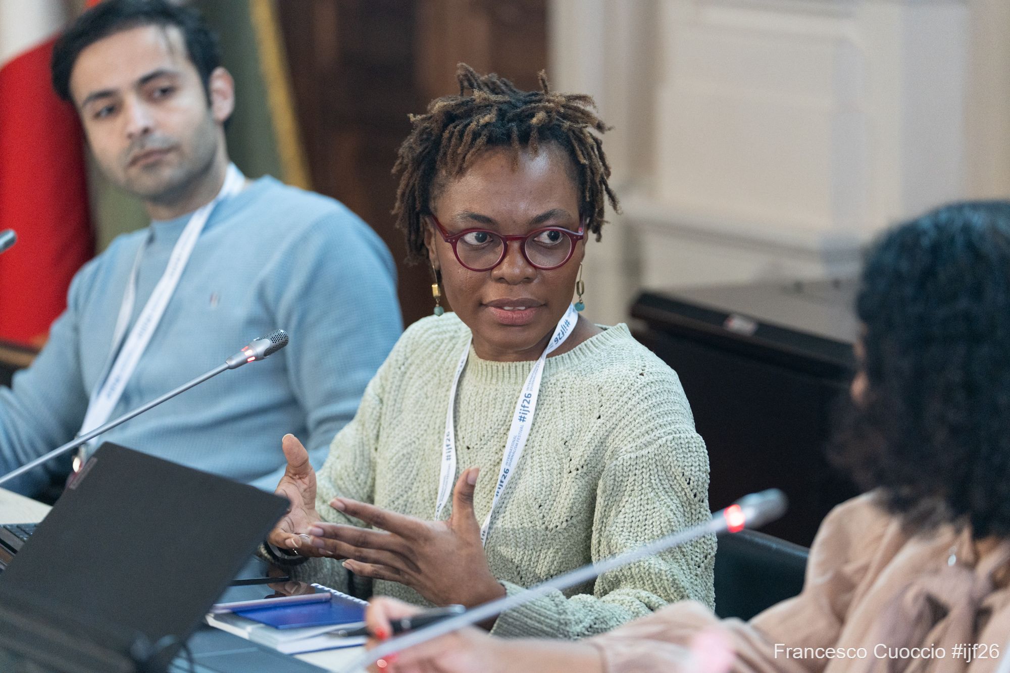 مشاركة المدير التنفيذي لتأكد في المهرجان