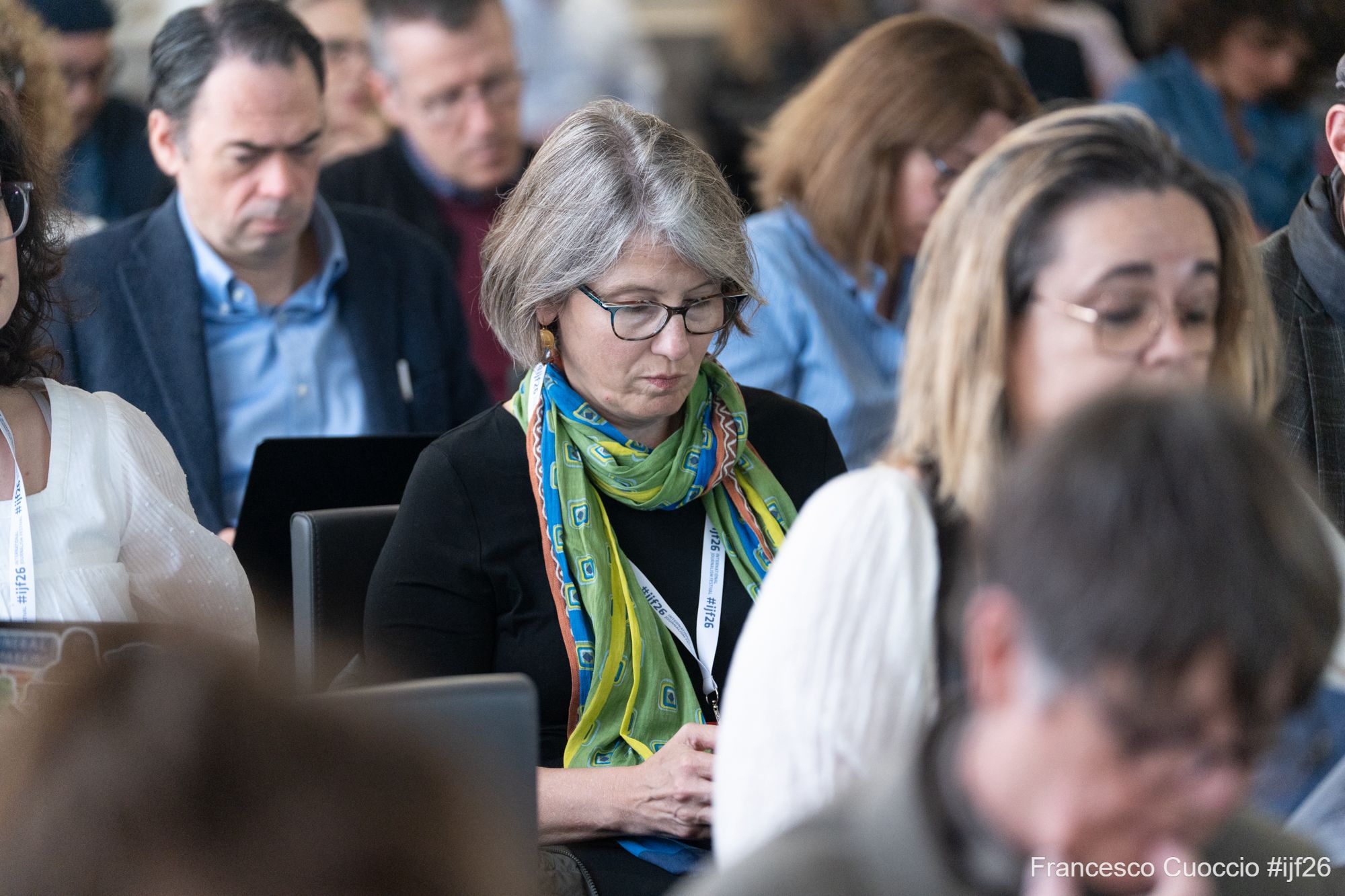 الحضور في المهرجان