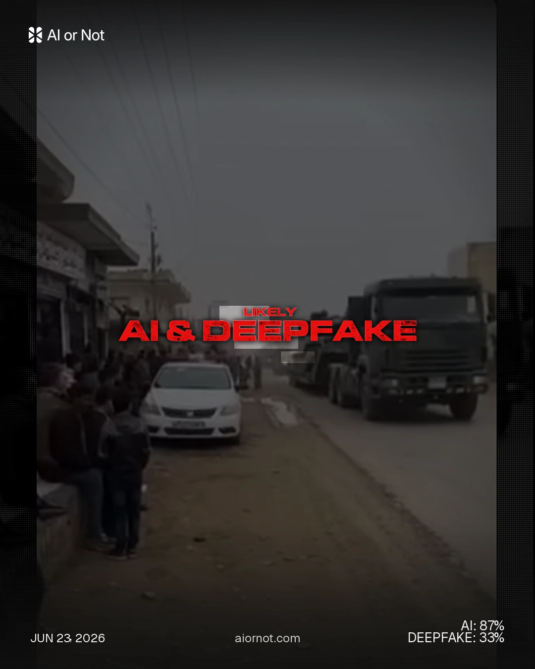 تحليل أداة AI or Not