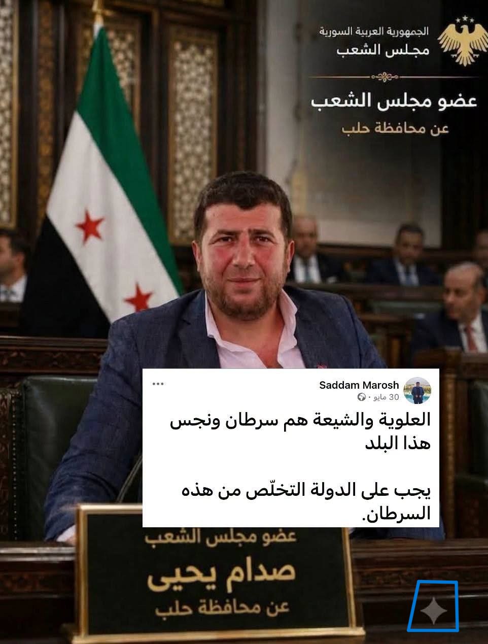 الصورة المرفقة بالادعاء مولدة بالـAI