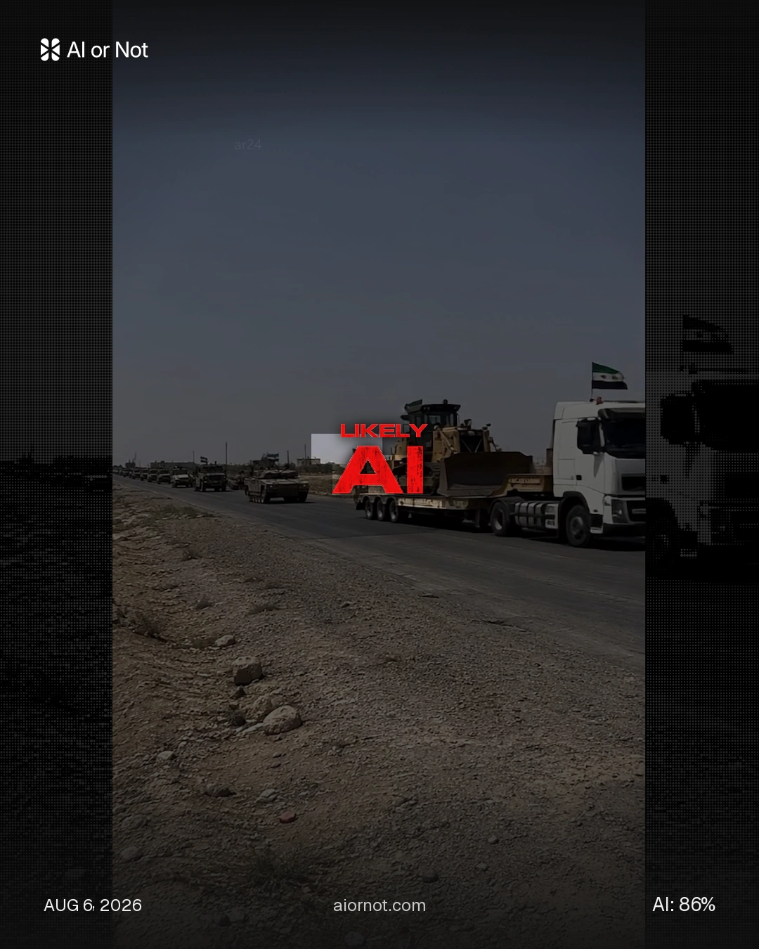 تحليل أداة&nbsp;

"AI Or Not".