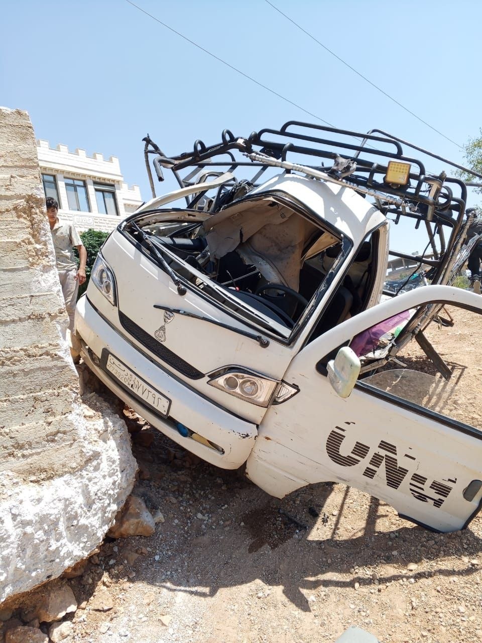السيارة المستهدفة