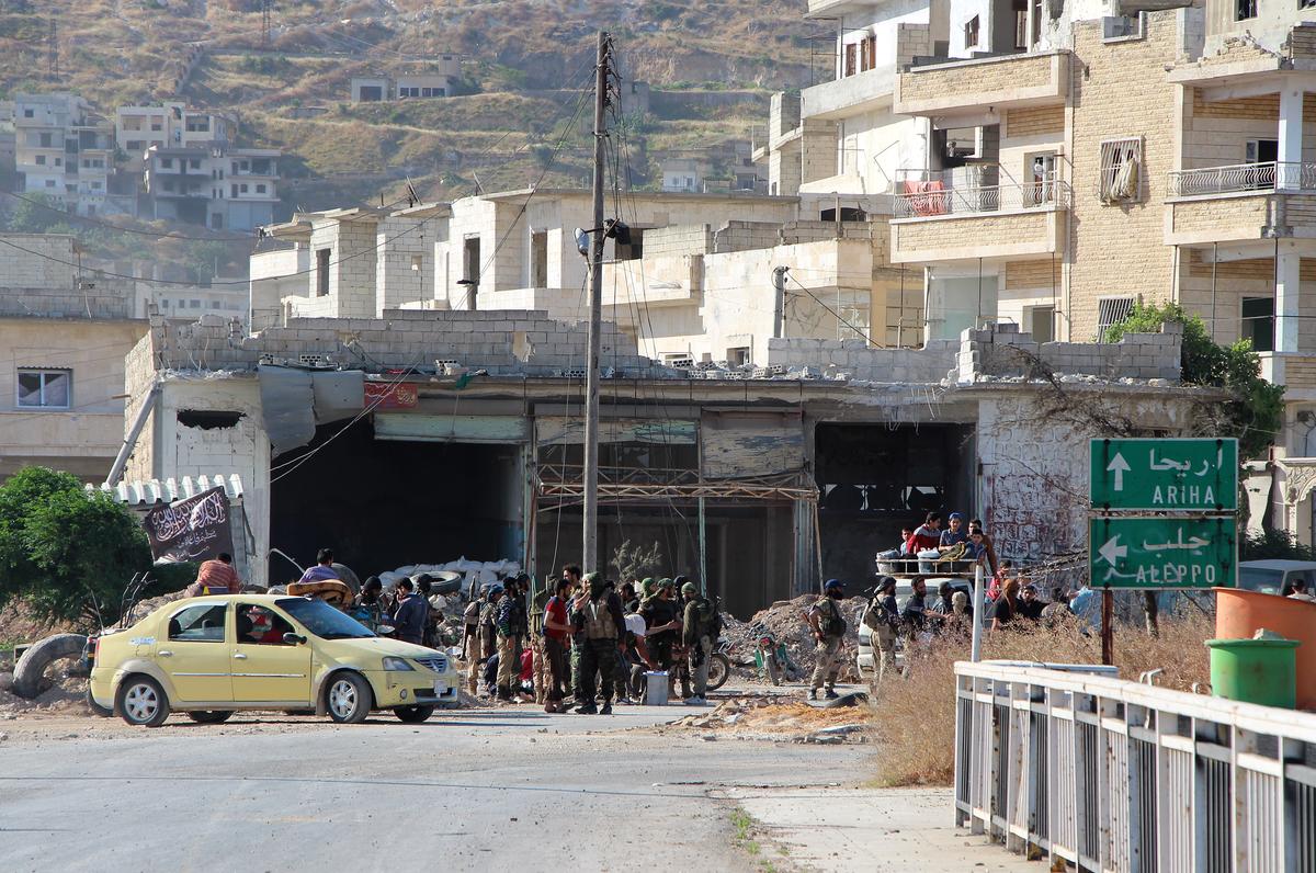 هذان الطفلان الشهيدان في أريحا، وليسا في حلب