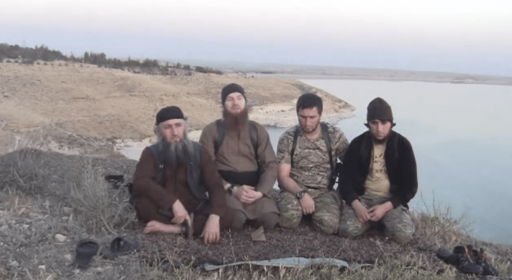 صورة "الشيشاني" على ضفاف نهر الفرات تعود لعام 2014