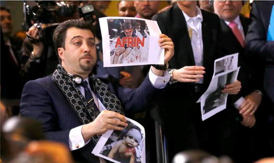 صحفي كردي يستخدم صوراً مزيفة لإحراج "يلدريم" في مؤتمر صحفي