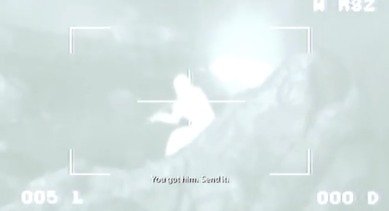 هذه اللقطات المتداولة لقنص مسلحين  ليست حقيقة