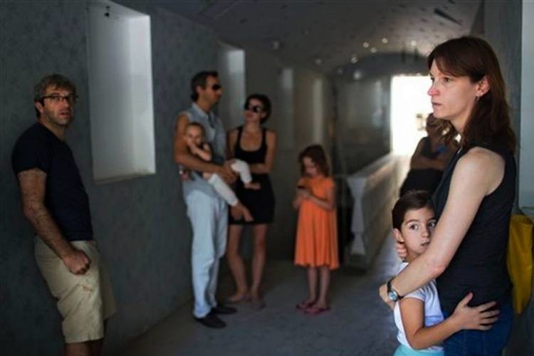 صور المستوطنين في الملاجئ ملتقطة في فلسطين المحتلة وليست من الجولان السوري