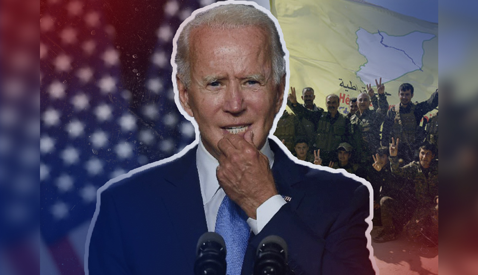 تصريحات نُسبت إلى (جو بايدن) عن الكرد وأردوغان لكنه لم يقلها