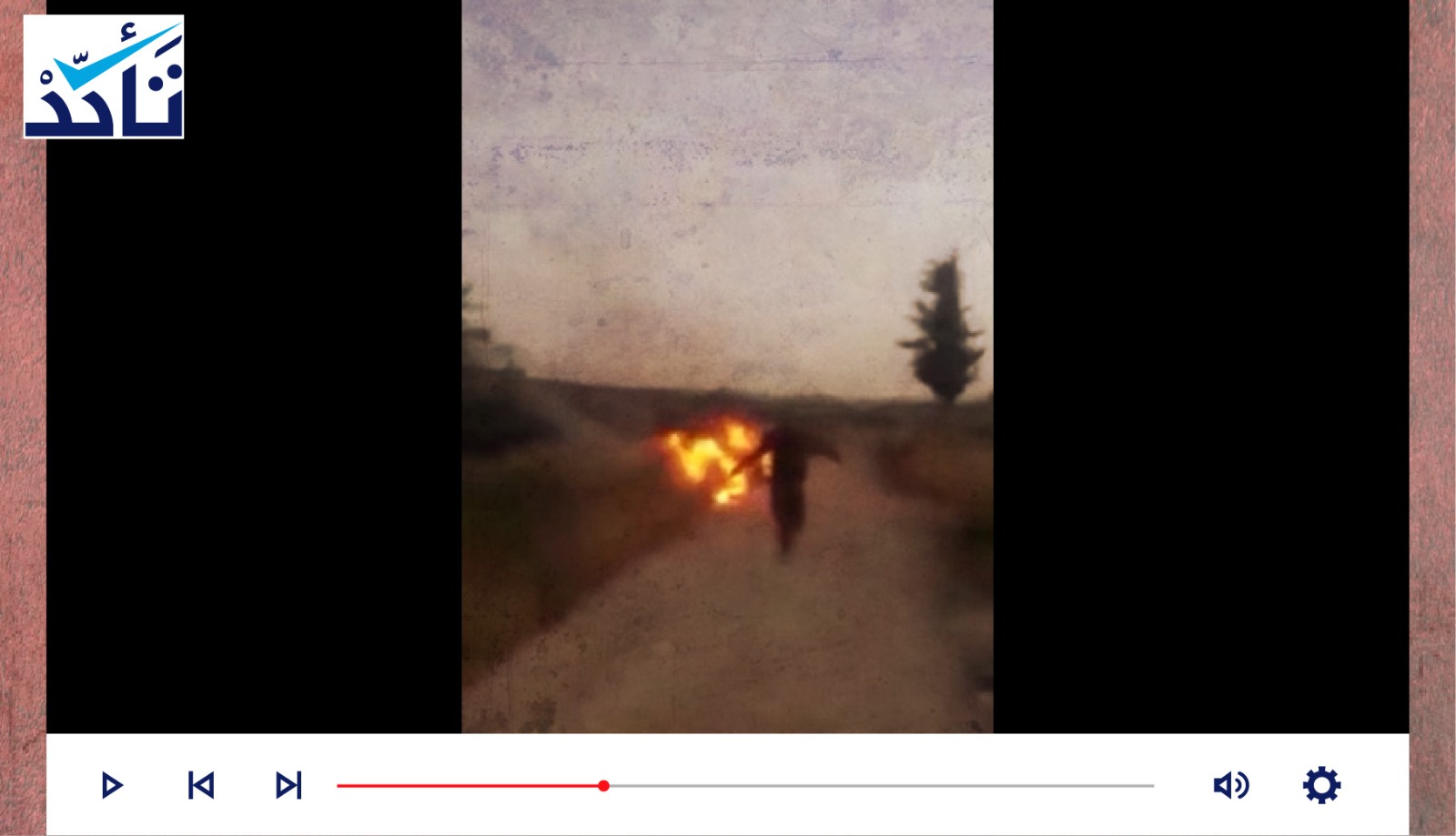 هذا الفيديو لا يصوّر عناصر من النظام يشعلون الحرائق في الساحل السوري