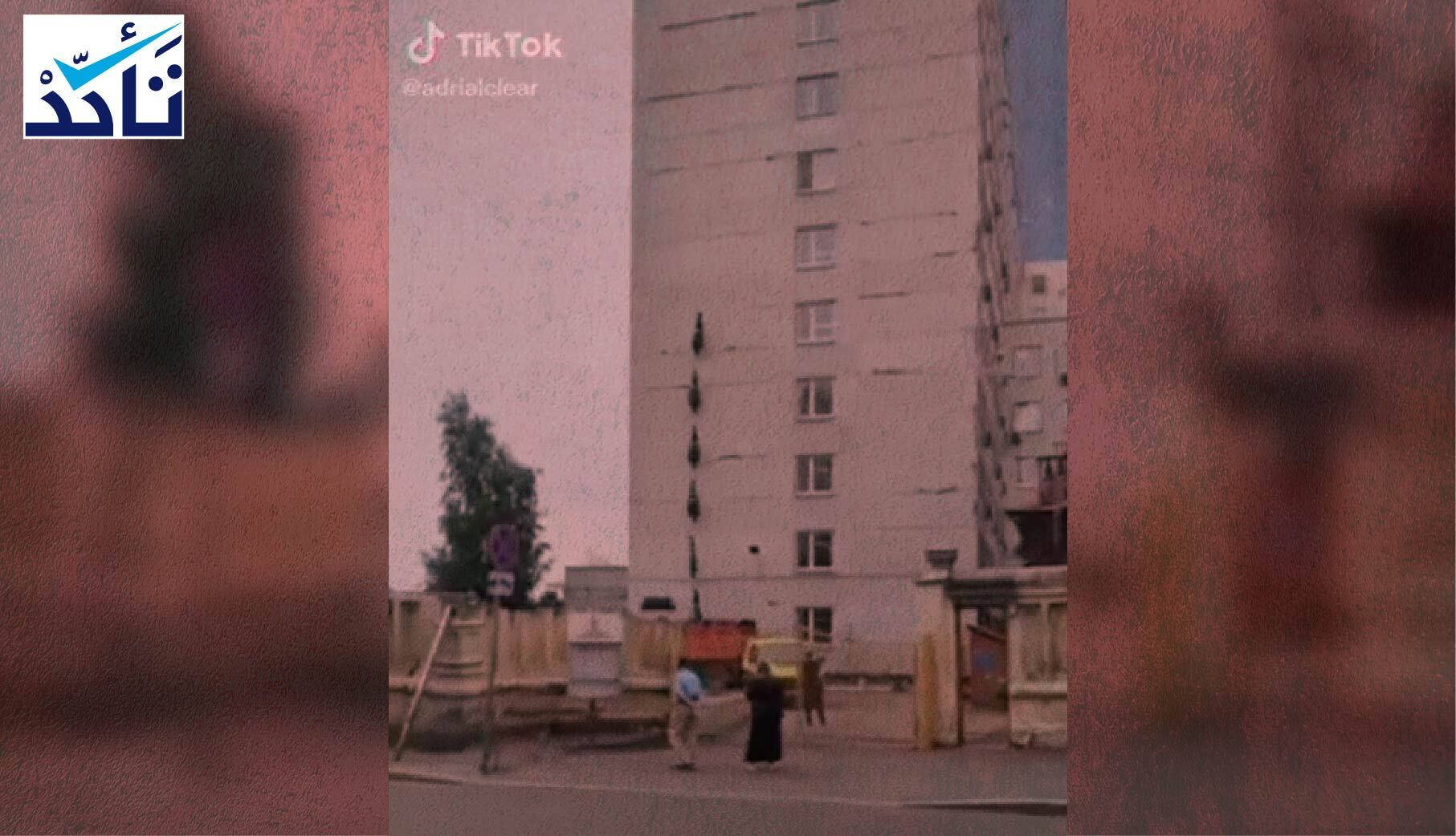 هل هذه "الجثث المعلقة" على جدار مشفى وسط موسكو لضحايا فيروس كورونا؟