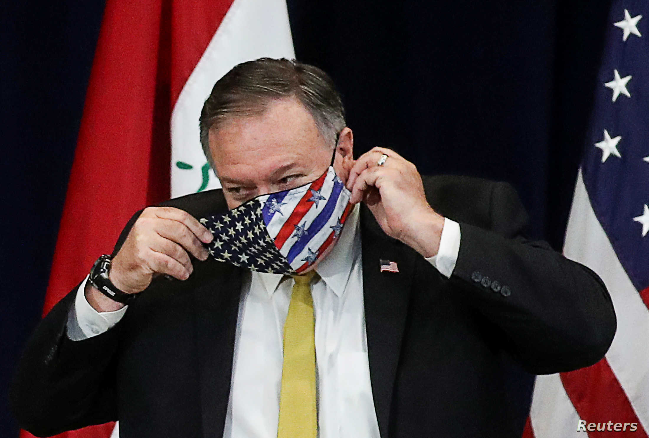 هل قال وزير الخارجية الأمريكي إن بلاده تعتزم فتح سفارة دائمة لها في شمال شرقي سوريا؟