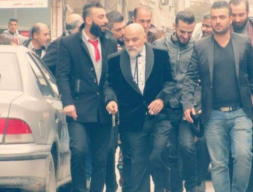 صورة من زيارة مايك فغالي إلى حمص عام 2017 | مصدر خاص لـ (تأكد)